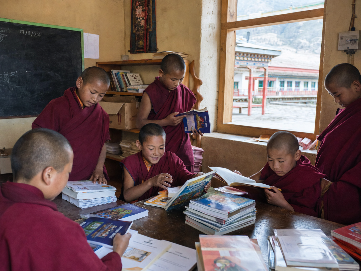 New Books for the Young Monks